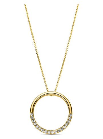 Luxenter Beschicht. Halskette mit Anhänger