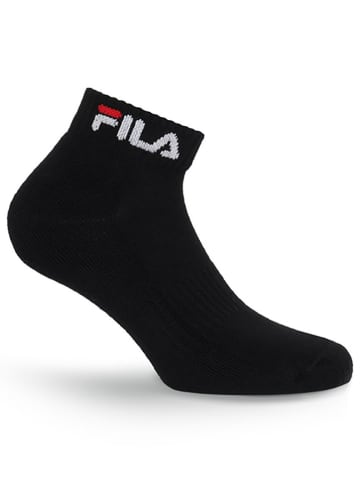 Fila 6er-Set Socken in Schwarz