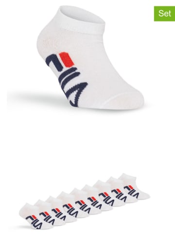 Fila 9er-Set Sneaker-Socken in Weiß
