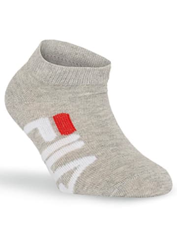 Fila 9er-Set Sneaker-Socken in Grau