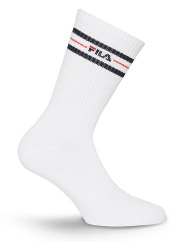 Fila 6er-Set Socken in Weiß
