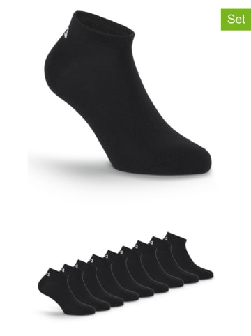 Fila 9er-Set Sneaker-Socken in Schwarz