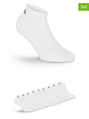 Fila 9er-Set Sneaker-Socken in Weiß