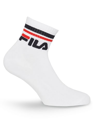 Fila 9er-Set Socken in Weiß