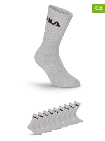 Fila 9er-Set Tennissocken in Grau