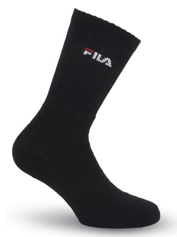 Fila 9er-Set Tennissocken in Schwarz