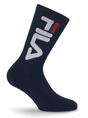 Fila 6er-Set Tennissocken in Dunkelblau