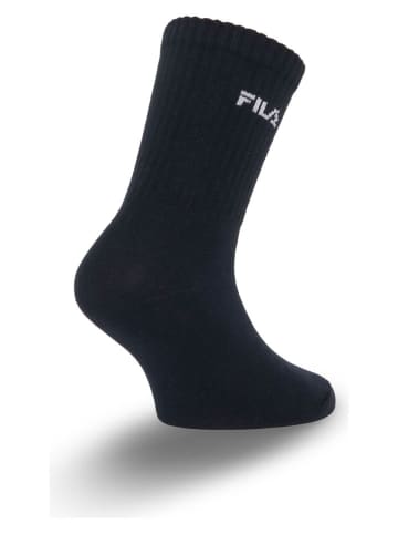 Fila Skarpety (6 par) w kolorze szaro-czarno-białym