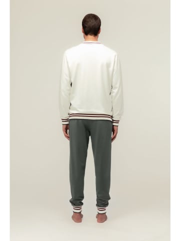 Fila Piżama w kolorze kremowo-zielonym