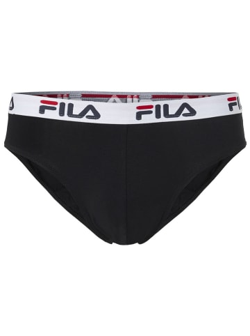 Fila 2er-Set Slips in Schwarz