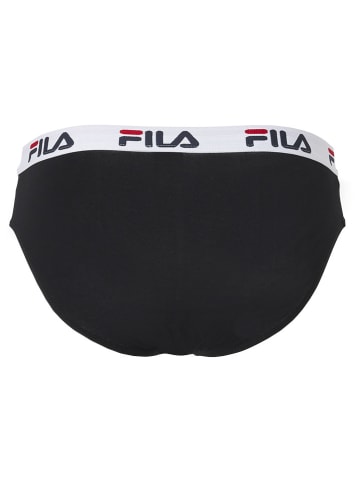 Fila 2er-Set Slips in Schwarz