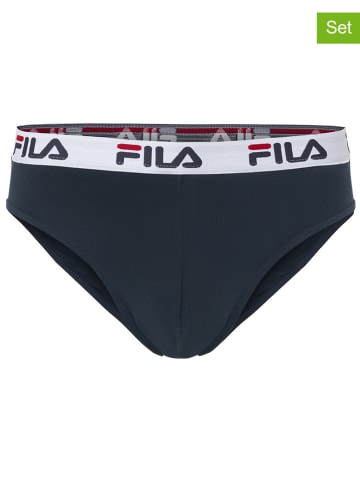 Fila 2er-Set Slips in Dunkelblau