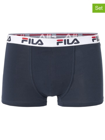 Fila 2er-Set Boxershorts in Dunkelblau
