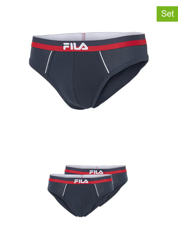 Fila 2er-Set Slips in Dunkelblau