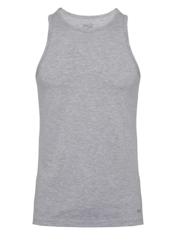 Fila 2er-Set Unterhemden in Grau