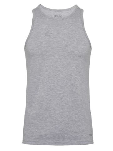 Fila 3er-Set Unterhemden in Grau