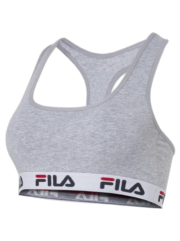 Fila 2er-Set Bustiers in Grau/ Weiß