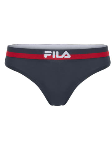 Fila 3er-Set Strings in Dunkelblau/ Rot
