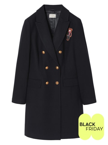 TATUUM Wollmantel in Schwarz