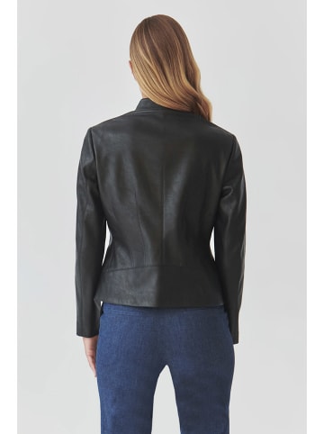 TATUUM Kunstlederjacke in Schwarz