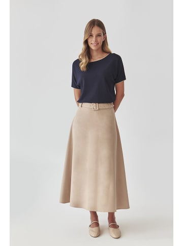 TATUUM Spódnica w kolorze beżowym