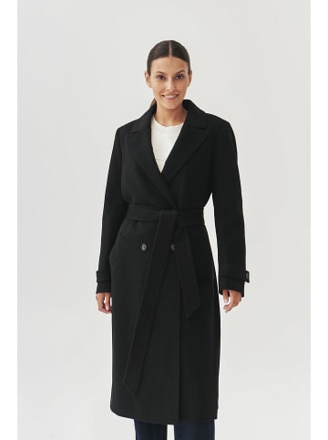 TATUUM Wollmantel in Schwarz