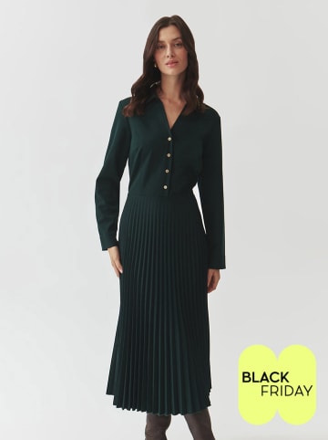 TATUUM Sukienka w kolorze ciemnozielonym