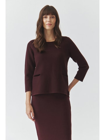TATUUM Sweter w kolorze bordowym