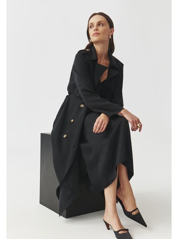TATUUM Trenchcoat in Schwarz