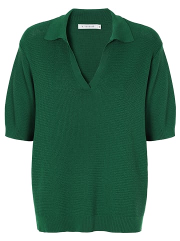 TATUUM Pullover "Hazel" in Dunkelgrün