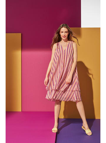 TATUUM Kleid in Pink/ Bunt