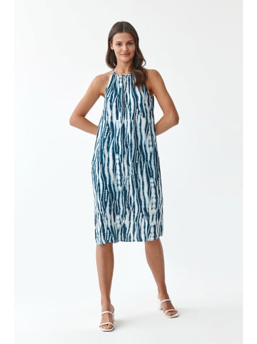 TATUUM Sukienka w kolorze granatowo-białym