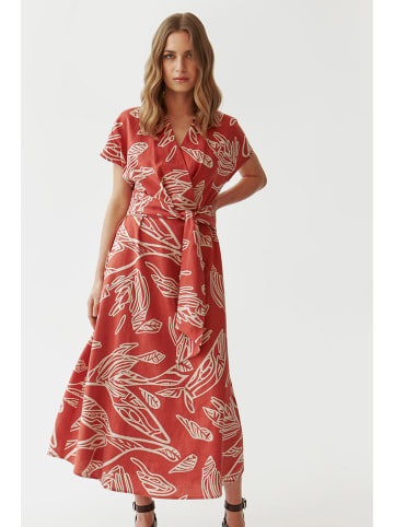 TATUUM Kleid in Weiß/ Rot