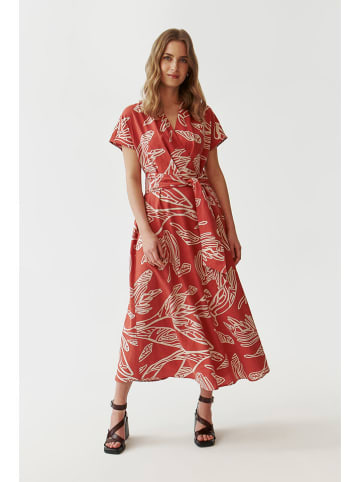 TATUUM Kleid in Weiß/ Rot