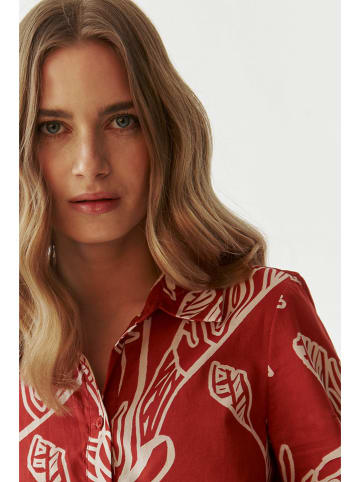 TATUUM Kleid in Rot/ Weiß