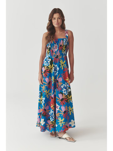 TATUUM Kleid in Blau/ Bunt