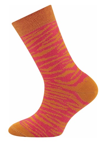 ewers 2er-Set: Socken in Rot/ Orange