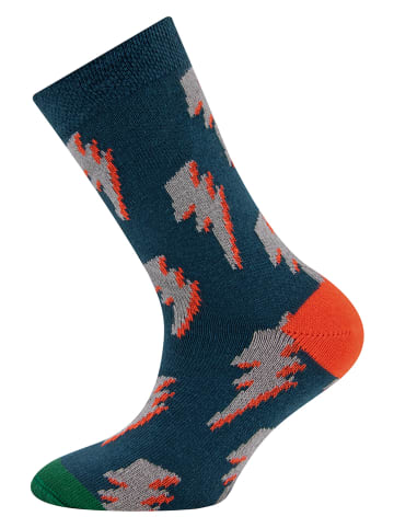 ewers 2er-Set: Socken in Grün/ Dunkelblau