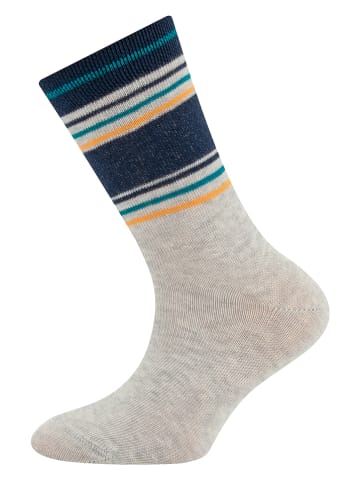 ewers 3er-Set: Socken in Dunkelblau/ Grau