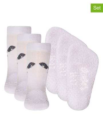 ewers 3er-Set: Krabbelsocken "Schildkröte" in Flieder