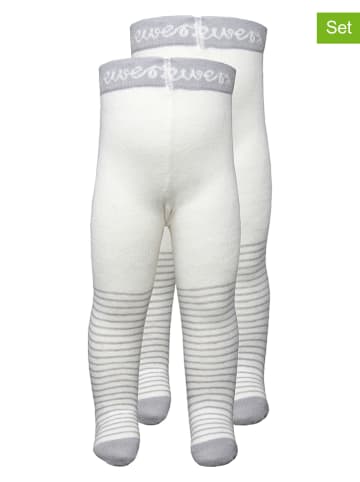 ewers 2er-Set: Strumpfhosen in Weiß