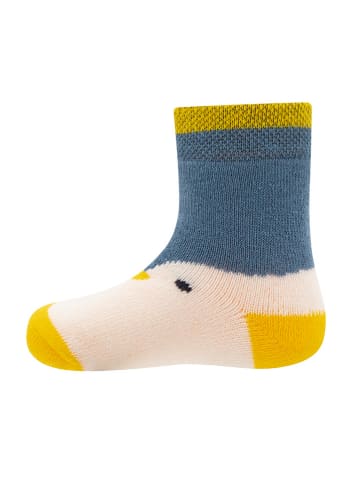 ewers 2er-Set: Socken "Pinguin" in Schwarz/ Blau