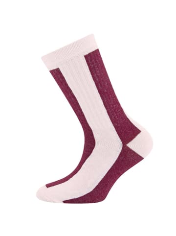 ewers 6er-Set: Socken in Rot/ Rosa