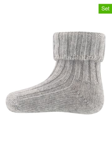 ewers 2er-Set: Socken in Grau/ Anthrazit