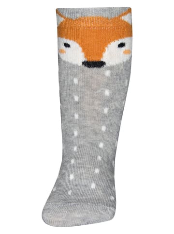 ewers 2er-Set: Kniestrümpfe in Grau