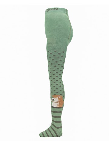 ewers Strumpfhose "Igel" in Grün
