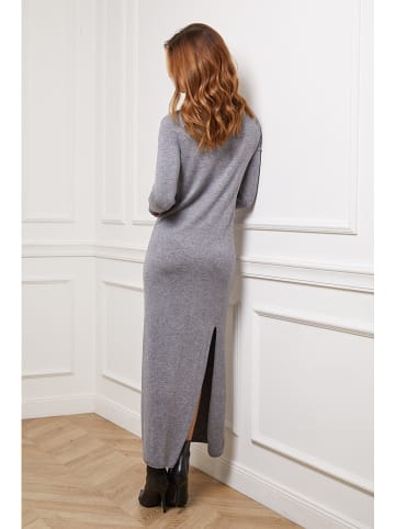 Joséfine Strickkleid "Analog" in Grau