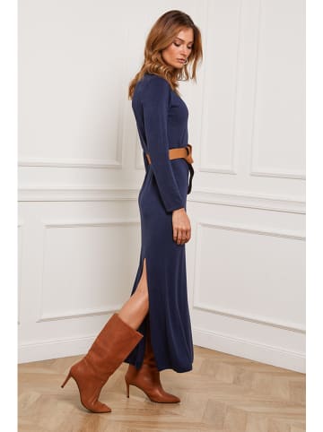 Joséfine Strickkleid "Analog" in Dunkelblau