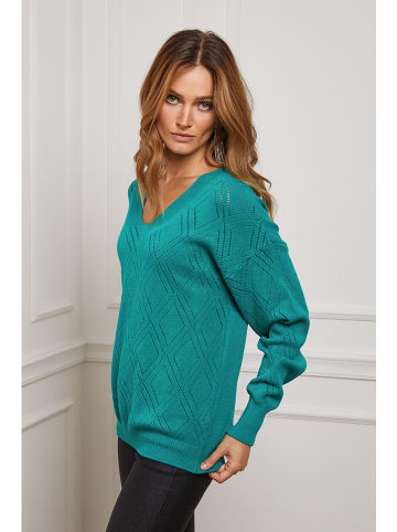 So Cachemire Pullover "Chola" in Grün