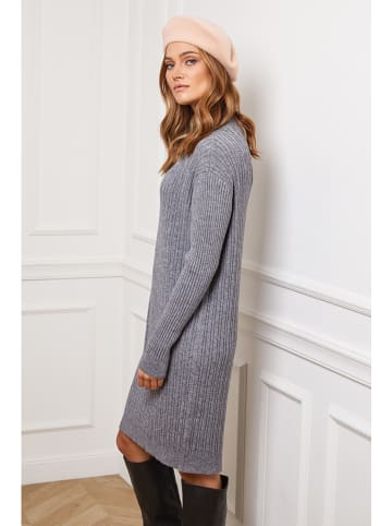 Joséfine Strickkleid "Doumbia" in Grau